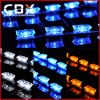 【CBX】通用型隐形泪眼 行车灯带转向 LED三色泪眼日行灯装饰灯
